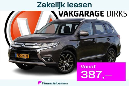 Mitsubishi Outlander 2.0 Aut Instyle 7p. ✅ LED ✅ Leder, Auto's, Mitsubishi, Bedrijf, Lease, Financial lease, Outlander, ABS, Achteruitrijcamera