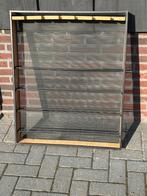 Zo goed als nieuw wijnrek ijzer met hout, 5 tot 15 flessen, Ophalen of Verzenden, Zo goed als nieuw, Minder dan 50 cm
