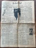 De Telegraaf van 25-01-1954 (incompleet), Verzamelen, Tijdschriften, Kranten en Knipsels, 1940 tot 1960, Ophalen of Verzenden