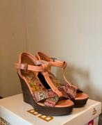 Nieuw! ibiza sleehak, Ophalen of Verzenden, Nieuw, Sandalen of Muiltjes