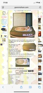 Vintage Platenspeler uit de Jaren 60 ingeb buizen versterker, Computers en Software, Scanners, Ophalen, Gebruikt, Overige typen