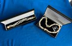 Mooie set parelcollier en armband, Ophalen of Verzenden, Koper, Overige typen