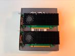 Highpoint SSD7502 2x M.2 to PCIe 3 x16 NVMe RAID Controller, Ophalen of Verzenden, Zo goed als nieuw, Laptop