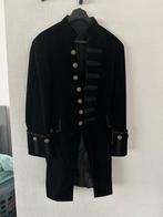 Black Tailcoat Gothic Jacket Velvet Victorian Frock Coat, Kleding | Heren, Ophalen of Verzenden, Zwart