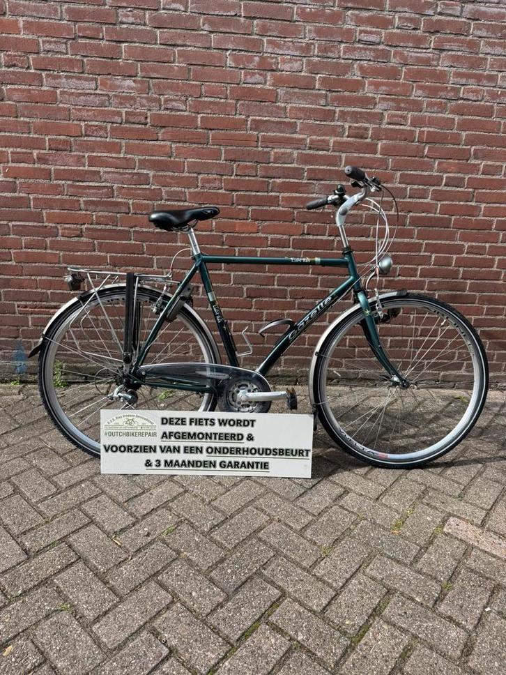 Gazelle Bahia H57 - 21 versnellingen, Fietsen en Brommers, Fietsen | Heren | Herenfietsen, Gebruikt, Gazelle, 53 tot 57 cm, Versnellingen
