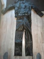 Lerenjas en broek motor kleding motorpak, Ophalen of Verzenden, Tweedehands, Heren