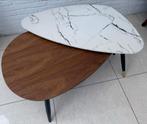 Kiezelvorm Salontafel - 100x80 cm, Ophalen, 100 tot 150 cm, Nieuw, 50 tot 100 cm