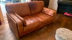 Baxter 2 zits lerenbank, Gebruikt, 150 tot 200 cm, Modern klassiek, Tweepersoons