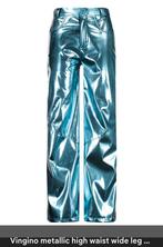 Vingino Metallic Broek Maat 140, Broek, Meisje, Ophalen of Verzenden, Zo goed als nieuw