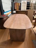 Eettafel mango Deens natural ovaal 200x100 cm