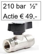 hogedruk kraan RVS opruimprijs op = op € 49.00 vadouden, Ophalen of Verzenden, Nieuw, Elektrisch