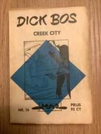 DICK BOS NR 16 : CREEK CITY           DETECTIVE STRIPSERIE., Gelezen, Alfred Mazure, Ophalen of Verzenden, Eén stripboek