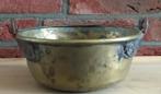 engels messing vaas/ketel met handvat, volgnr 86, Antiek en Kunst, Antiek | Koper en Brons, Ophalen of Verzenden, Koper