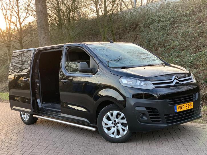 Citroen JUMPY 1.5 BlueHDI 100 M Club XL L3 LUXE UITV 2022 !, Auto's, Bestelauto's, Bedrijf, Te koop, ABS, Airbags, Airconditioning