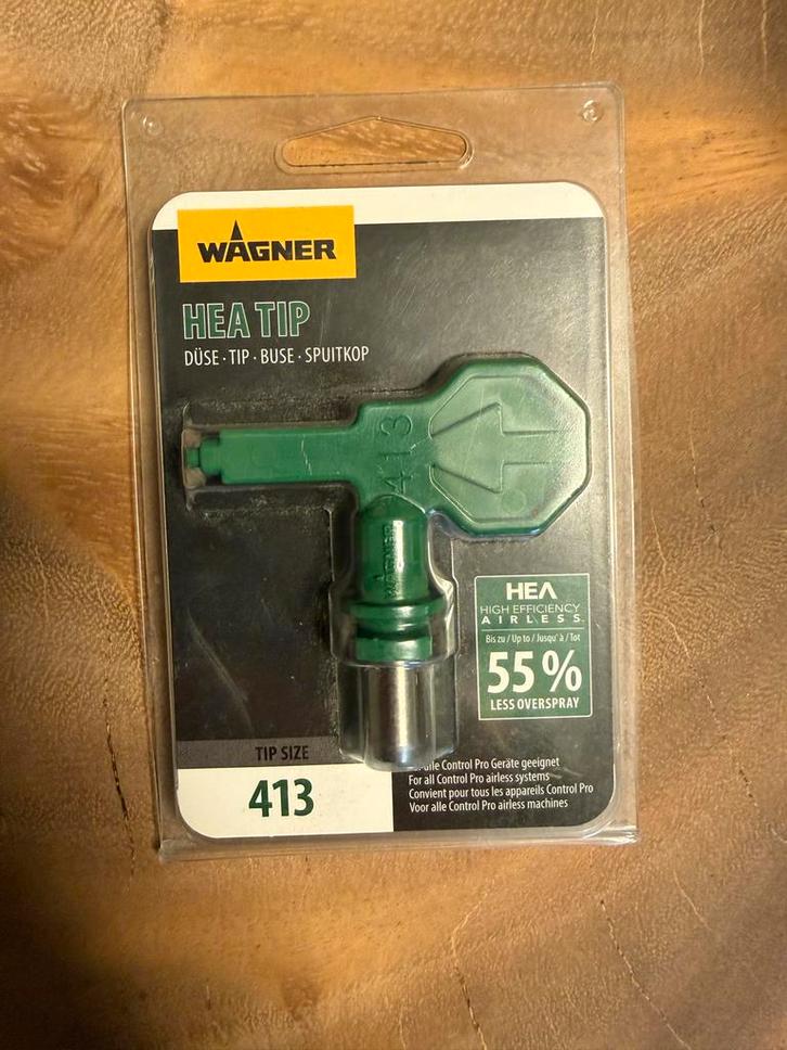 Wagner HEA Tip 413 - Nieuw!, Doe-het-zelf en Verbouw, Schildersmaterialen, Nieuw, Verfspuit of Verfpomp, Ophalen