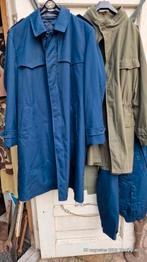 2x Gevoerde blauwe regenjas 1x54 en 1x52, Verzamelen, Militaria | Algemeen, Ophalen of Verzenden, Landmacht, Nederland, Kleding of Schoenen