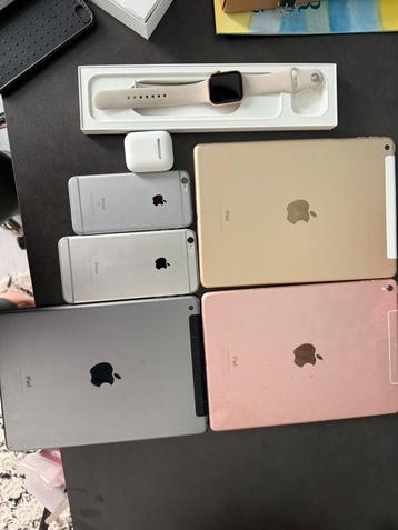 Apple Ipads, Smart watch en Airpods voor opkoper  beschikbaar voor biedingen