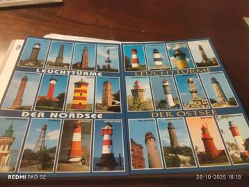 Vuur torens uit de oost en Noordzee duitsland 2 x 12 luik. beschikbaar voor biedingen