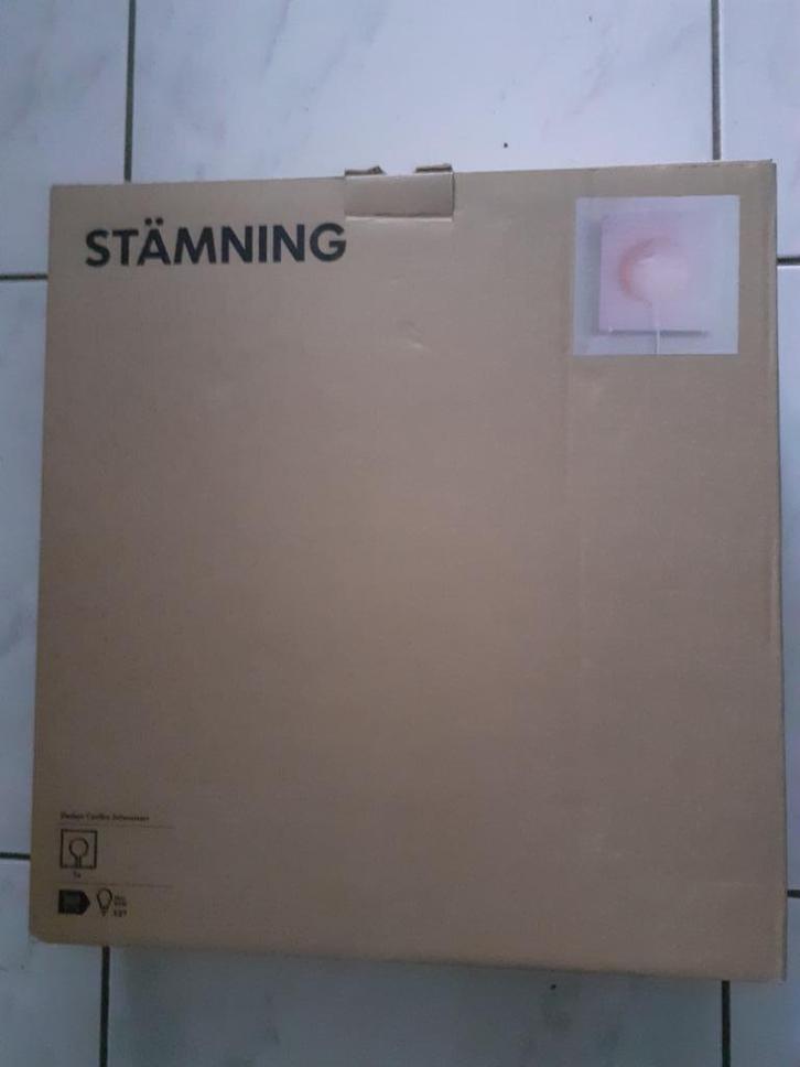 STRAMNING nieuwe vintage ikea wandlamp design, ikea, Huis en Inrichting, Lampen | Wandlampen, Nieuw, Glas, Metaal, Ophalen of Verzenden