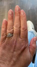 Pandora set van 3 ringen zilver maat 54, Sieraden, Tassen en Uiterlijk, Ringen, Ophalen of Verzenden, Zo goed als nieuw, 17 tot 18