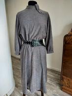 Vintage jurk, Kleding | Dames, Maat 38/40 (M), Ophalen of Verzenden, Zo goed als nieuw, Grijs