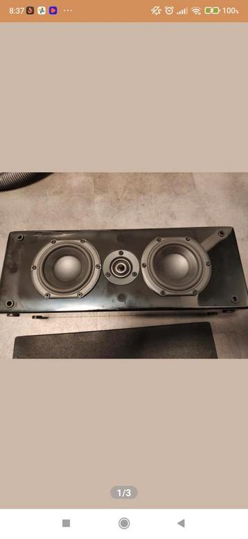 Philips htr9900e center speaker met Peerless en Vifa units