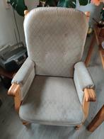 2 Eikenhouten Stoelen - Gebruikt, Huis en Inrichting, Stoelen, Ophalen, Hout, Gebruikt, Twee