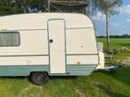 Retro 3 persoons caravan Munsterland 380 uit 1976, Watertank vast, Tot en met 3, Particulier, 500 - 750 kg