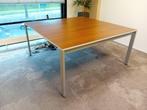 Vierkante vergadertafel 160x160 cm, Huis en Inrichting, Tafels | Eettafels, Ophalen, Gebruikt, 150 tot 200 cm, Vierkant