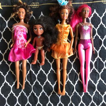 Barbies met een donkere huid beschikbaar voor biedingen
