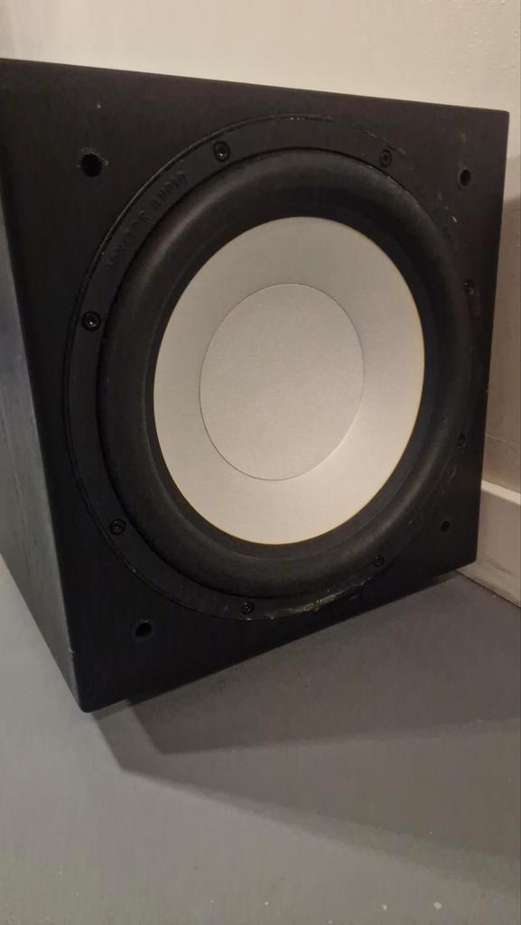 Monitor Audio Silver RXW-12 Subwoofer, Audio, Tv en Foto, Luidsprekers, Subwoofer, 120 watt of meer, Overige merken, Ophalen of Verzenden