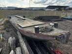 Stalen dekschuit - 12,15 x 3,05m1, goede staat, Watersport en Boten, Beroepsscheepvaart, Ophalen, Gebruikt, 10 tot 25 meter, Ponton