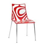 Set stoelen 6x Scab Design model Wave  **opruiming**, Ophalen, Rood, Italian Design, Nieuw