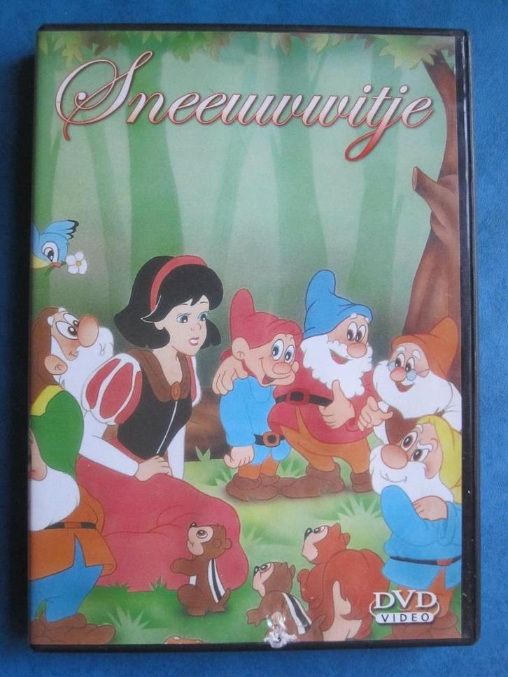 Sneeuwwitje, Cd's en Dvd's, Dvd's | Tekenfilms en Animatie, Zo goed als nieuw, Amerikaans, Tekenfilm, Alle leeftijden, Ophalen of Verzenden