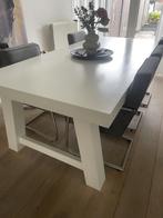 6 persoons eetkamertafel; i.z.g.st., Ophalen, 100 tot 150 cm, 200 cm of meer, Zo goed als nieuw
