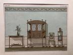 litho Gebr. Braakensiek Onze gids september 1901, Antiek en Kunst, Ophalen of Verzenden