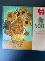 Puzzel Van Gogh zonnebloemen 500 stukjes en 1500 stukjes, Nieuw, Ophalen of Verzenden