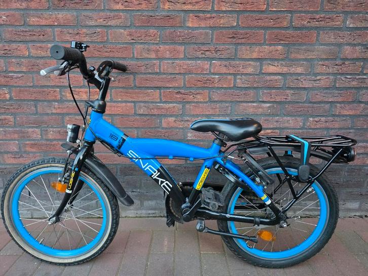 Batavus Snake 18inch 2023 vrijwel nieuwstaat!, Fietsen en Brommers, Fietsen | Jongens, Zo goed als nieuw, 18 inch, Handrem, Ophalen
