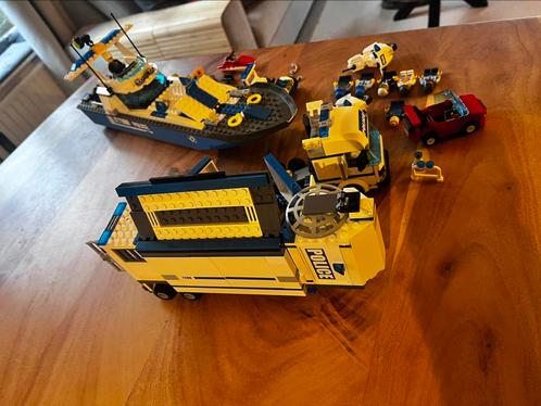 Lego City police, 7287, 7288 en 30013 (2010), Kinderen en Baby's, Speelgoed | Duplo en Lego, Gebruikt, Lego, Complete set, Ophalen of Verzenden