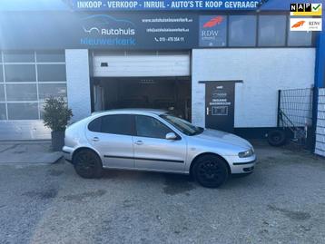 Seat Leon 1.8-20V Signo- Automaat- met Clima/Airco, Cruise C beschikbaar voor biedingen