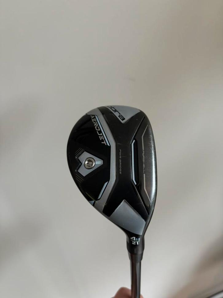 Cobra Aerojet Hybride 4 - 21* Loft - Stiff Flex - Nette Club, Sport en Fitness, Golf, Zo goed als nieuw, Club, Ophalen of Verzenden