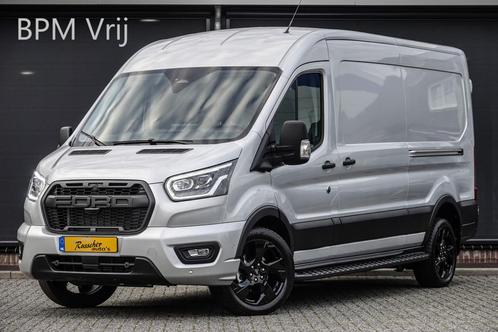 Ford Transit L3H2 | 2.0Tdci 165Pk A8 Aut. | 350 | Raptor Edi, Auto's, Bestelauto's, Bedrijf, Te koop, 360° camera, ABS, Achteruitrijcamera