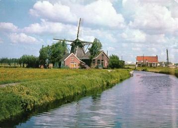 (NH472) Ansichtkaart Uitgeest molen De Dog 1977 beschikbaar voor biedingen