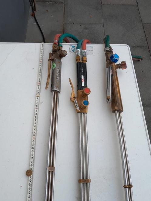 3x Snijbrander - 90cm - Gebruikt, Doe-het-zelf en Verbouw, Gereedschap | Lasapparaten, Gebruikt, Overige typen, Ophalen of Verzenden