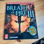 Breath of Fire III official strategy guide., Avontuur en Actie, 1 speler, Ophalen of Verzenden, Zo goed als nieuw