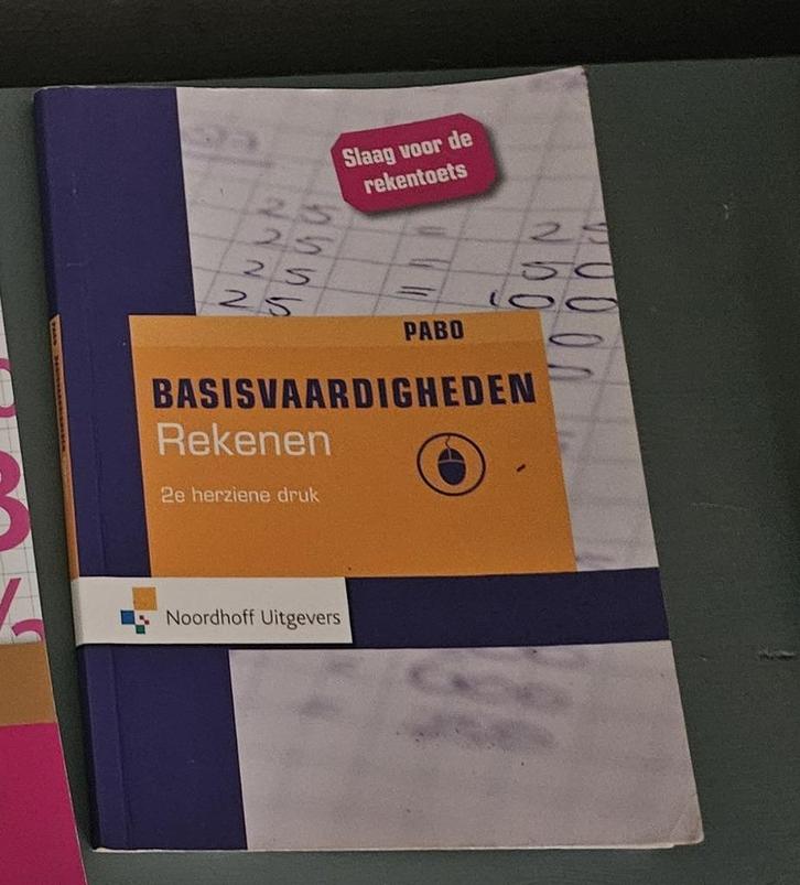 Rekenen voor Pabo, rekenvaardigheid basisvaardigheden, Boeken, Advies, Hulp en Training, Zo goed als nieuw, Ophalen of Verzenden