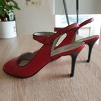 Peter Kaiser pumps/sandalletes kalfsleer.mt 40 izgs!, Kleding | Dames, Schoenen, Pumps, Zo goed als nieuw, Rood, Ophalen