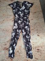 Rosemunde zwart met bloemen jumpsuit 42, Kleding | Dames, Verzenden, Zwart, Maat 42/44 (L), Rosemunde