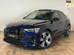 Audi E-tron Sportback 50 quattro S edition 71 kWh INCL.BTW,, Automaat, Zwart, 71 kWh, Traction-control