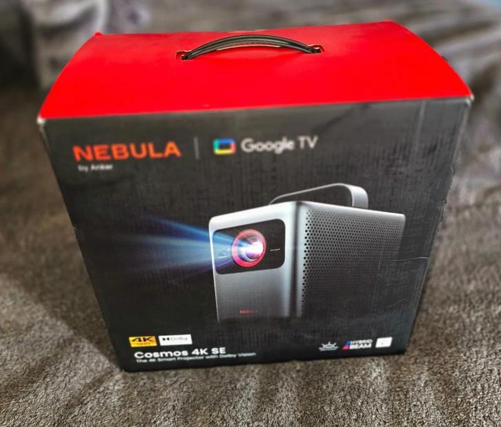 Nebula 4K SE Projector & 100" Elite Screens, Audio, Tv en Foto, Beamers, Nieuw, LED, Ultra HD (4K), Ophalen